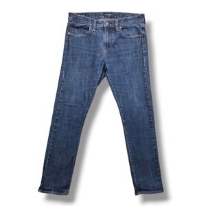 Lucky Brand 110 Slim Jeans Mens 32 x 30 Medium Wash Mid Rise